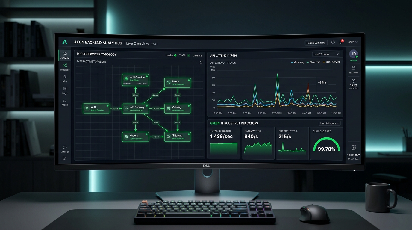 Backend Telemetry Dashboard